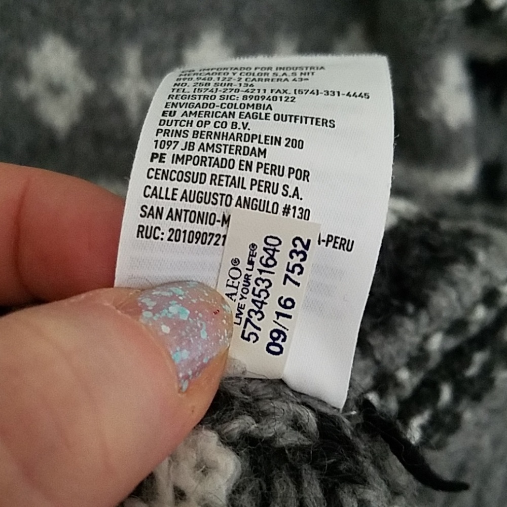 NWOT American Eagle Winter Sweater Size medium ☃️ - Picture 6 of 11